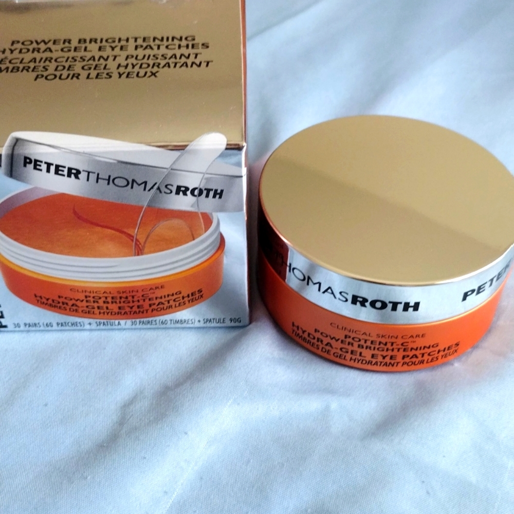 Peter Thomas Roth potent-c power brightening Hydra gel eye patches